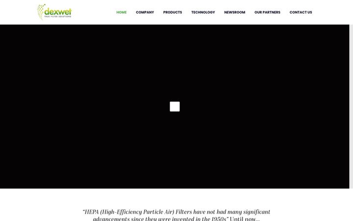 Screenshot of dexwet.com