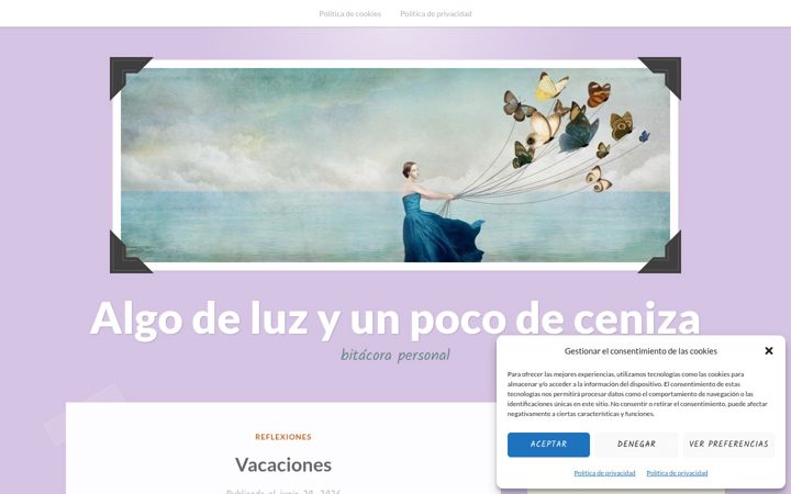 Ekrano kopija deyanira.com.es