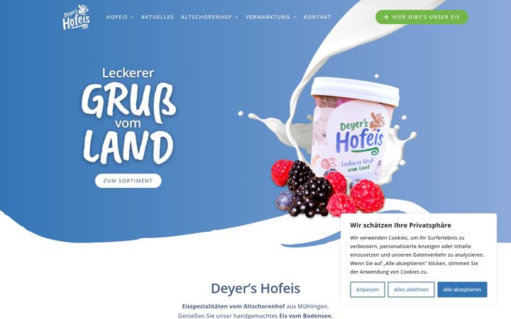 Screenshot of deyers-hofeis.de