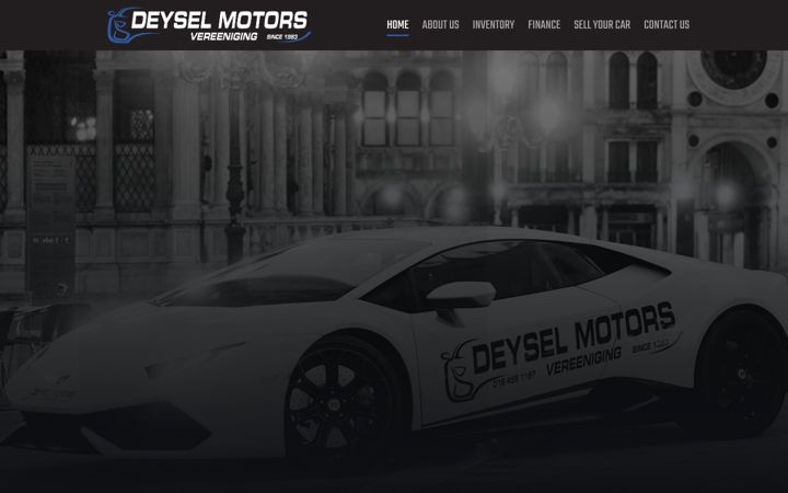 Ekrānuzņēmums no deyselmotors.co.za