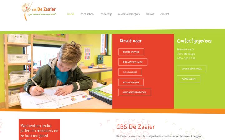 Screenshot of dezaaier-pcbovoorst.nl