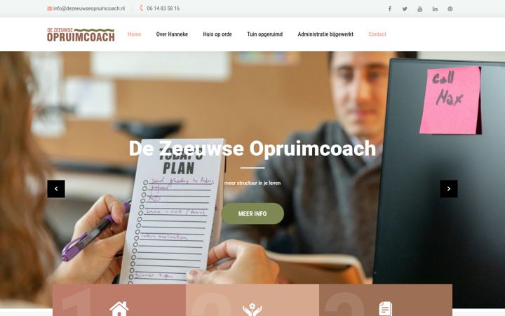 Képernyőkép: dezeeuwseopruimcoach.nl