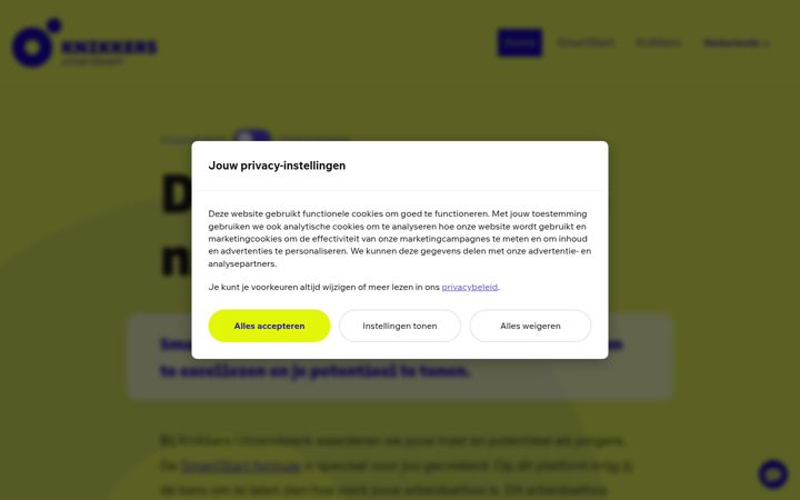 Képernyőkép: dezegeneratieisnietlui.nl