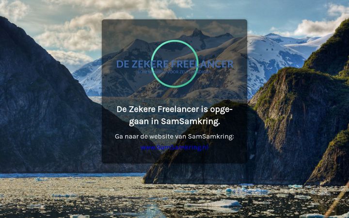 Képernyőkép: dezekerefreelancer.nl