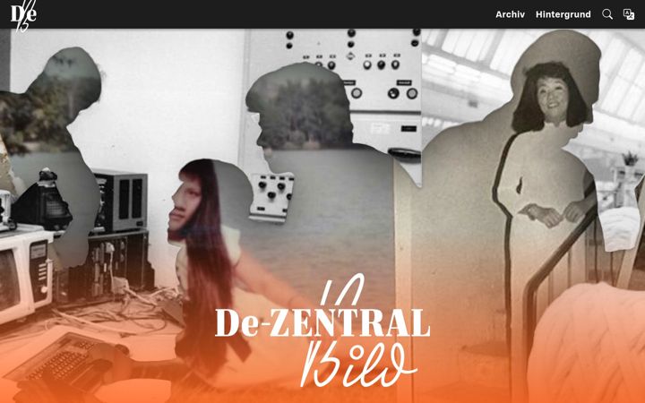 Zrzut ekranu dezentralbild.net