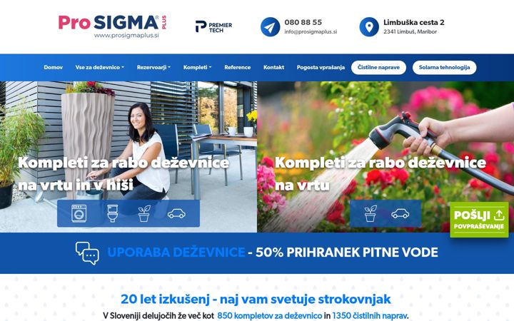 Screenshot ta' dezevnica.si