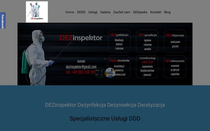 Screenshot ta' dezinspektor.pl