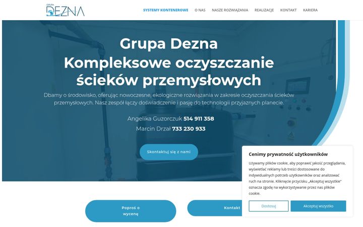 Screenshot ta' dezna.pl