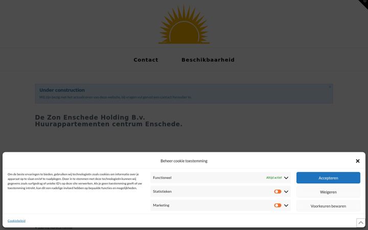 Képernyőkép: dezonenschede.nl