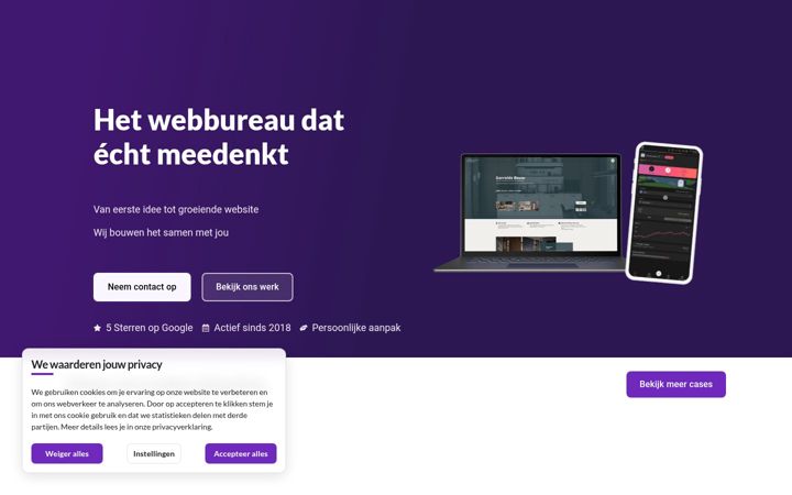 Képernyőkép: dezons.nl