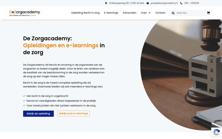 Képernyőkép: dezorgacademy.nl
