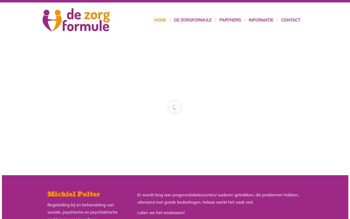Képernyőkép: dezorgformule.nl