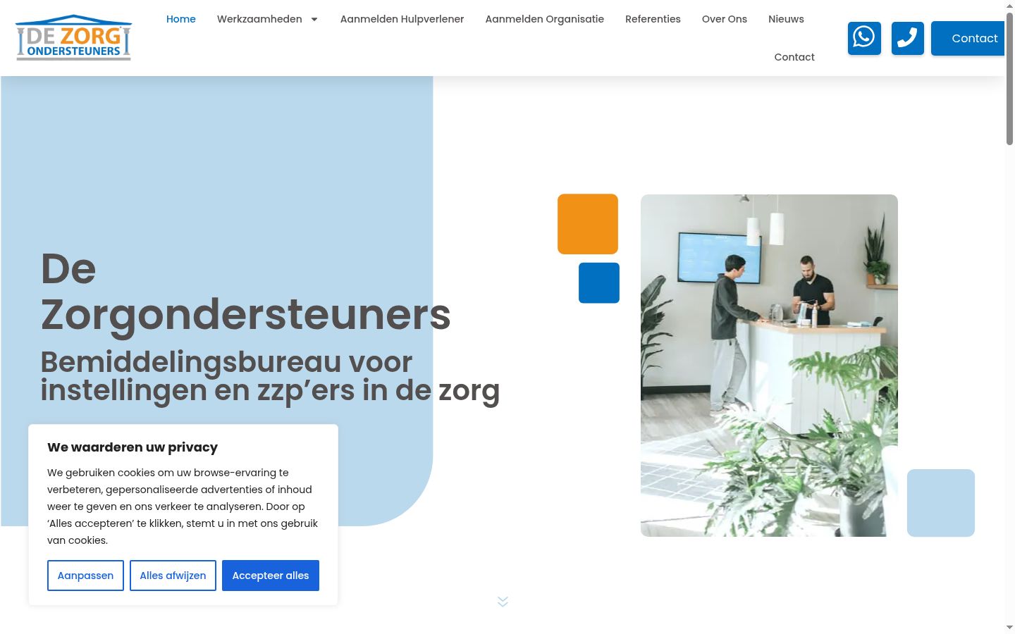 Screenshot tal-banner tal-kunsens muri qabel kwalunkwe interazzjoni