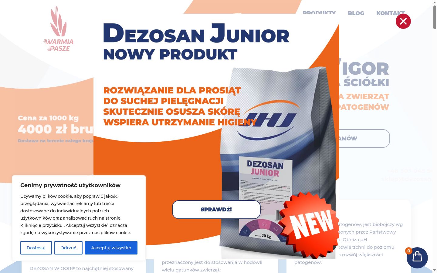 Screenshot tal-banner tal-kunsens muri qabel kwalunkwe interazzjoni