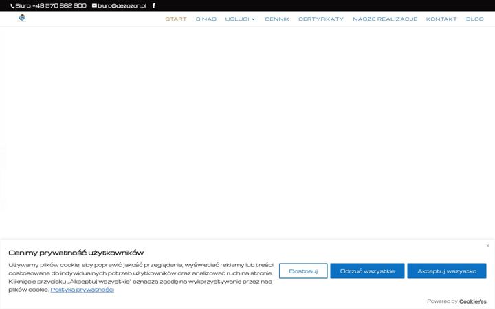 Screenshot ta' dezozon.pl