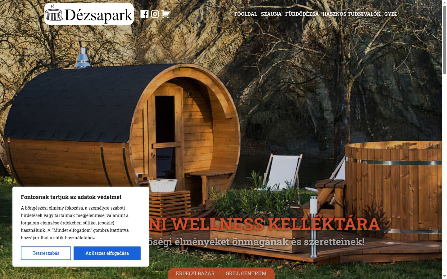 Screenshot tal-banner tal-kunsens muri qabel kwalunkwe interazzjoni