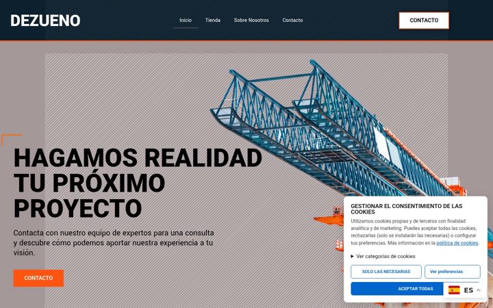 Screenshot of dezueno.com