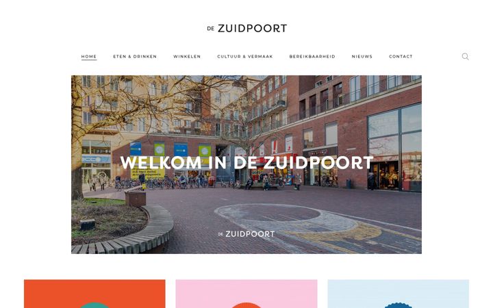 Képernyőkép: dezuidpoort.nl