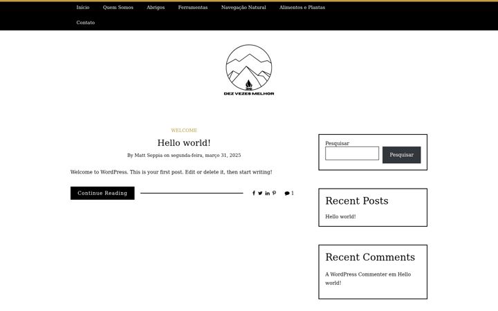 Screenshot of dezvezesmelhor.com