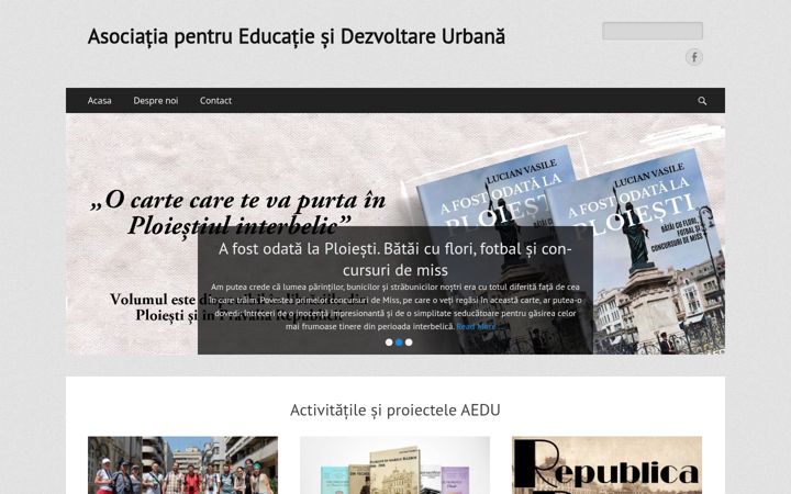 Ekrano kopija dezvoltareurbana.org