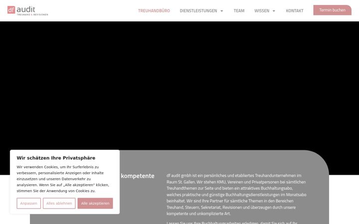 Screenshot of df-audit.ch