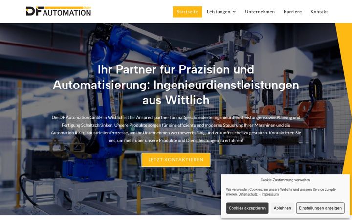 Screenshot of df-automation.de