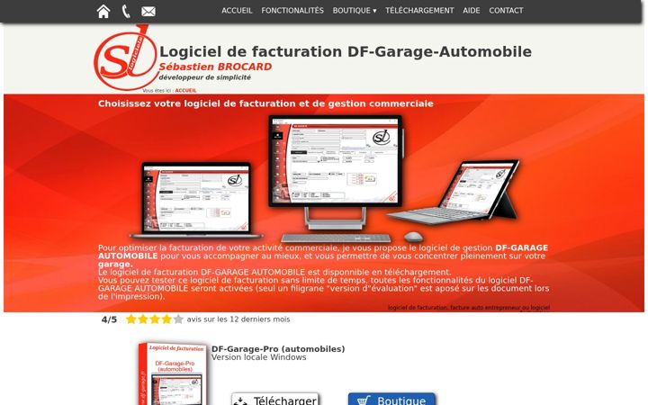 Screenshot of df-garage.fr