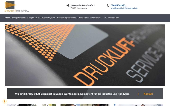 Screenshot of df-kompressor-service.de