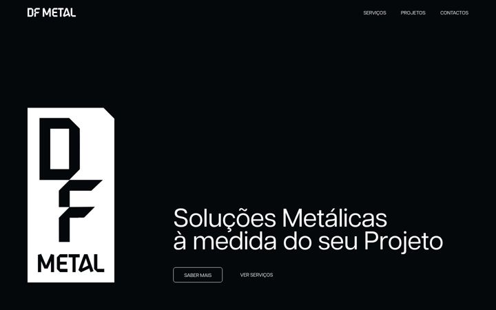 Screenshot of df-metal.com