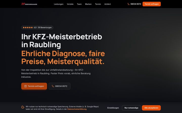 Screenshot of df-performance-gbr.com