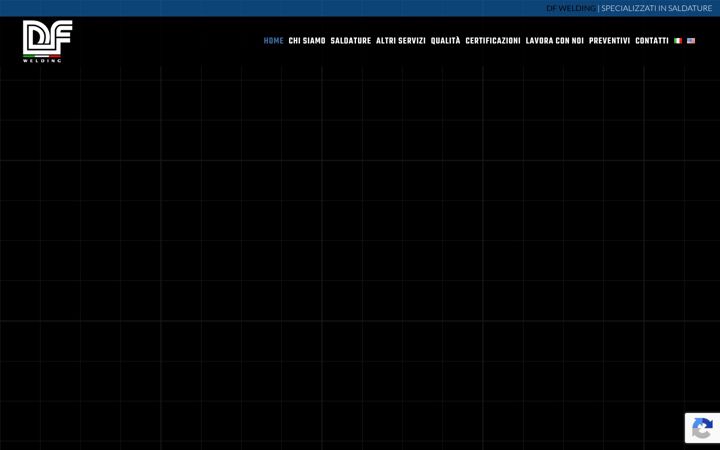 Screenshot of df-weldingitaly.com