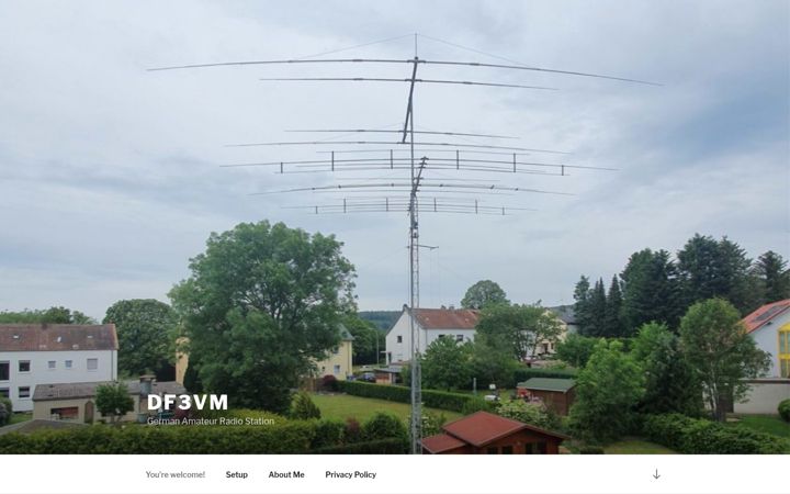 Screenshot of df3vm.de
