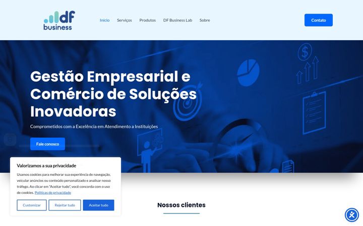 Skærmbillede af dfbusiness.com.br