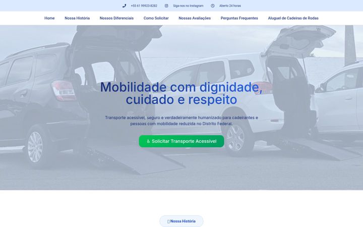 Skærmbillede af dfcadeirante.com.br