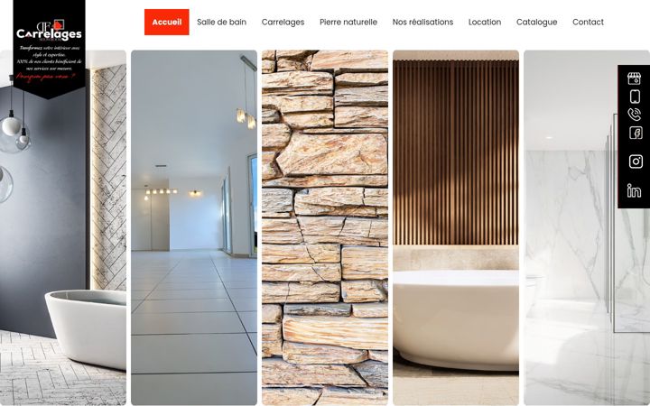 Screenshot of dfcarrelage.fr