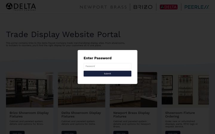 Screenshot of dfcdisplays.com