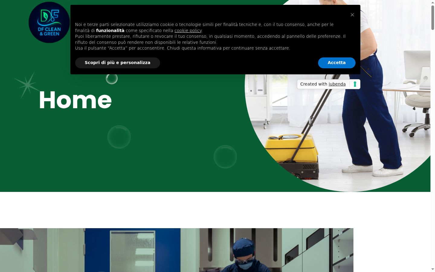 Capture d'écran de la bannière de consentement affichée avant toute interaction