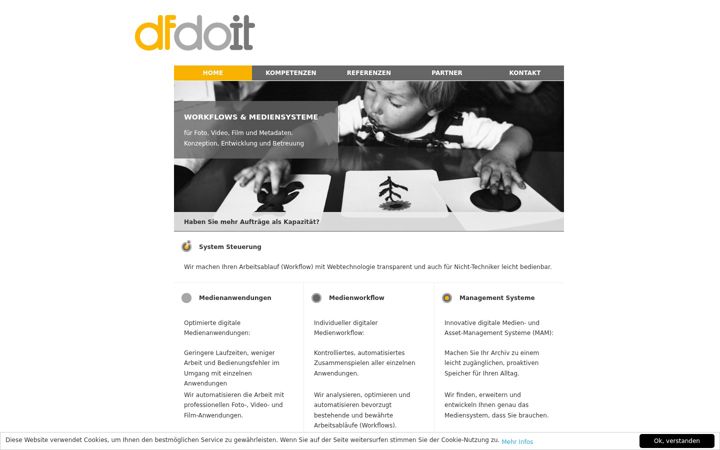 Screenshot of dfdoit.de