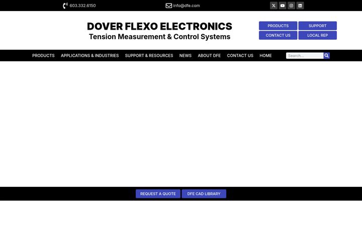 Screenshot of dfe.com