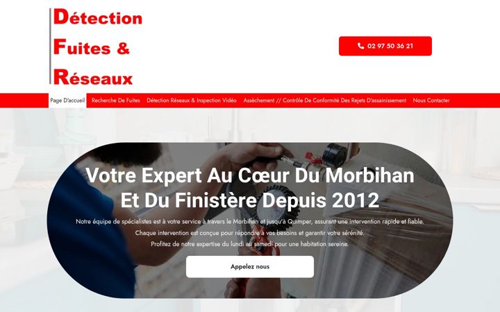 Screenshot of dfer.fr