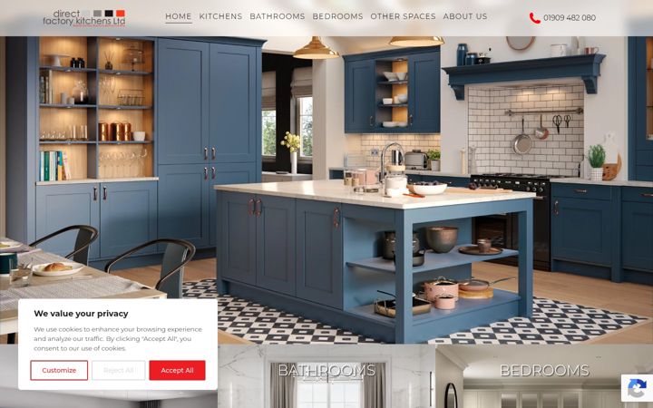 Screenshot of dfkltd.co.uk