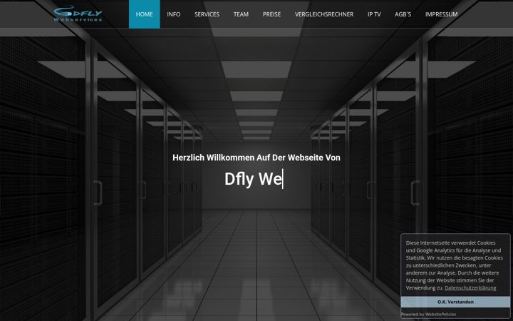 Screenshot ta' dfly-systemservices.de