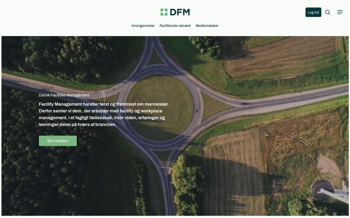 Screenshot of dfm-net.dk