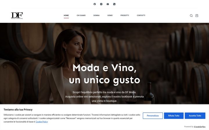 Screenshot di dfmodalatina.it