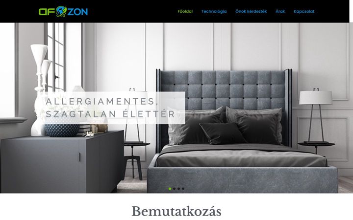 Screenshot of dfozon.hu