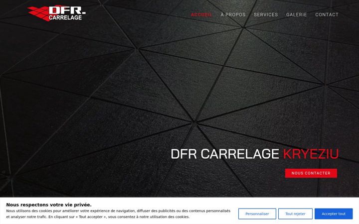 Screenshot of dfr-carrelage.ch