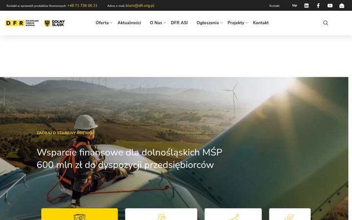 Screenshot του dfr.org.pl