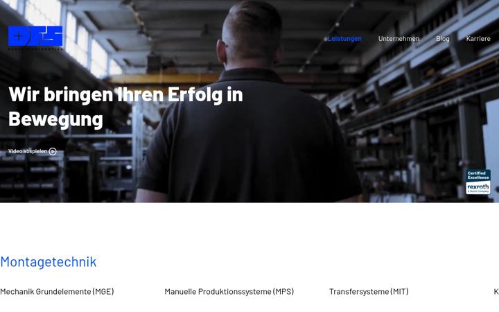 Screenshot di dfs-automation.de