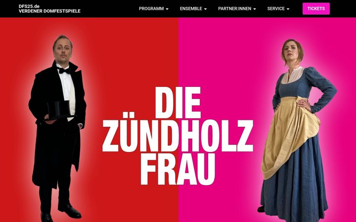 Screenshot di dfs25.de