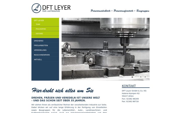 Screenshot of dft-leyer.de